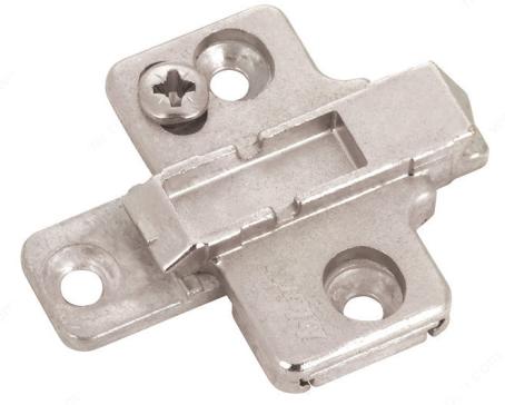 Mounting Plate, for Concealed Cabinet Hinge, Richelieu