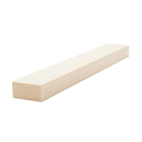 Poplar, 1x2 D4S, random length (sold per linear foot)