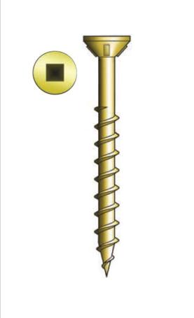QuikDrive Screws, A/P Wood, #8 x 1-3/4