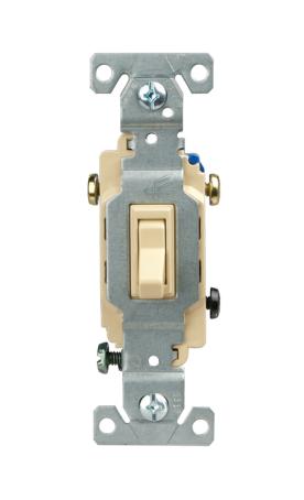 Switch, 3-Way, Toggle, IVORY