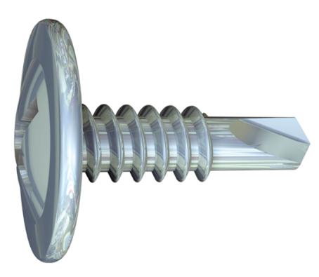 Framing Screw, Grabber, Truss/Wafer Head Self Drill, #8 x 1/2