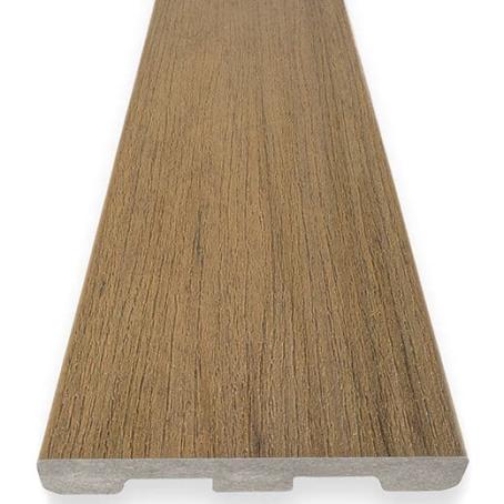 Composite Decking, TimberTech, Edge, COCONUT HUSK, Grooved, 12 ft (0.94