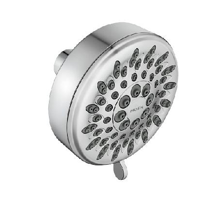 Shower Head, 5-Function Adjustable, CHROME, Moen Ignite