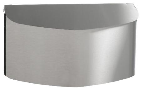 Mailbox, Horizontal Style, Brushed Stainless Steel, ProDF
