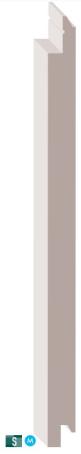 Panelling, Wainscot, MDF Primed, Ship Lap, 1/2