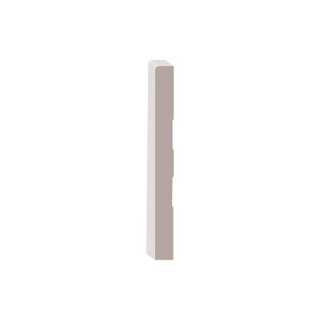Baseboard, MDF Primed, 1/2