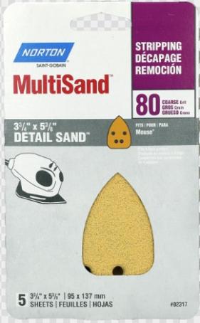 Sanding Sheet, fits 