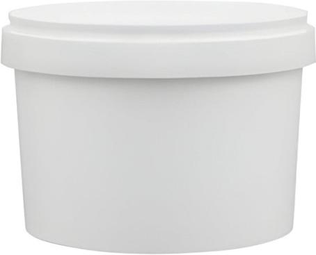 Utility Pail, Plastic, 5.3L , w/PLastic Handle & Tamper Evident Seal 