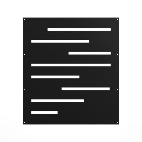 Sunbelly, Privacy Screen, SHORTY, BLURRED LINES, 36