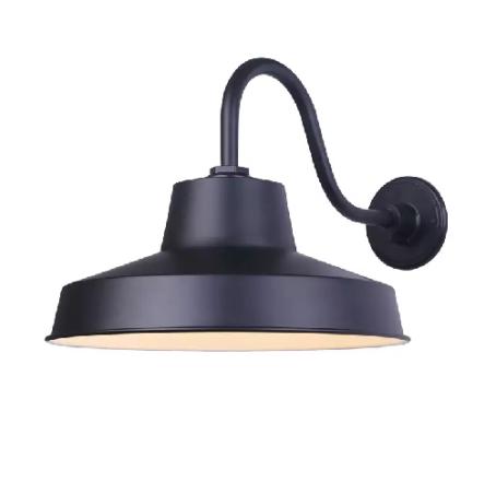 Light Fixture, Outdoor, BLACK, Canarm LANDIS