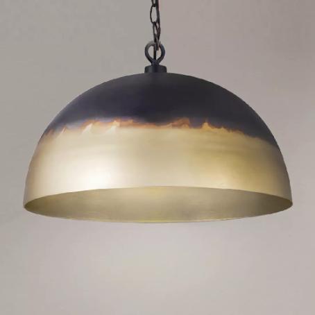 DT DISPLAY Light Fixture, Pendant, BLACK/GOLD, Canarm JAYA