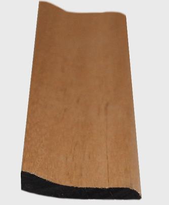 Baseboard, Mahogany, 7/16