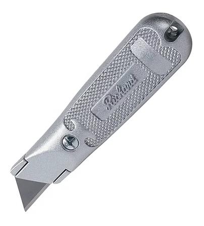 Utility Knife, Heavy Duty, Fixed Blade, Metal Body, (uses standard double-ended blades) Richard 