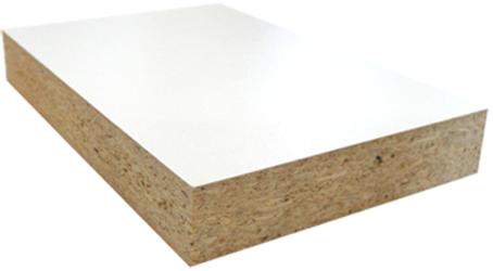 Handy Panel, Melamine-Faced Particle Board, White, 24