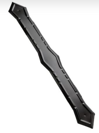 Downpipe Strap, BLACK, Aluminum Eavestrough