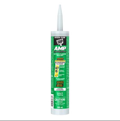 Caulking, Dap AMP, Gutter & Flashing, CLEAR, 266ml
