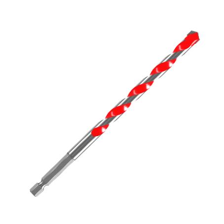 Drill Bit, Masonry, Hex Shank, Rotary/Hammer, 5/16