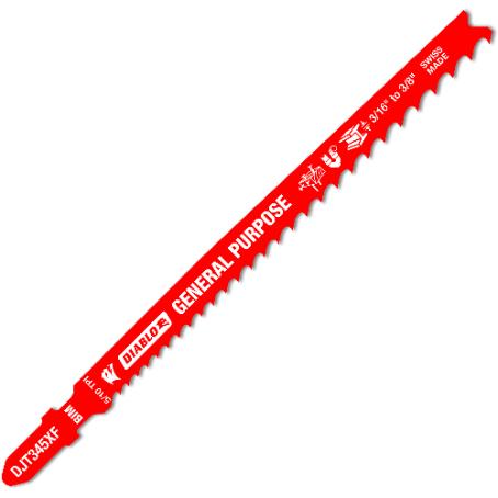Jig Saw Blade, T-Shank, 5/10 TPI x 5-1/4