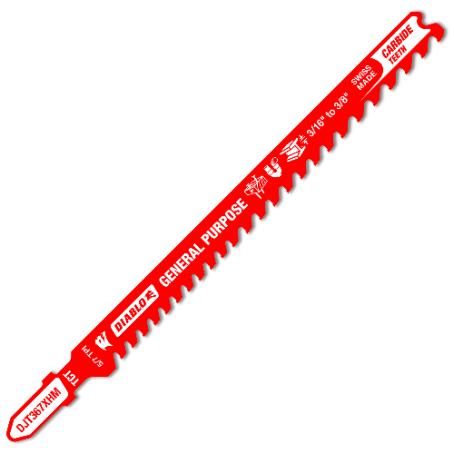 Jig Saw Blade, T-Shank, 5/7 TPI x 5-1/4