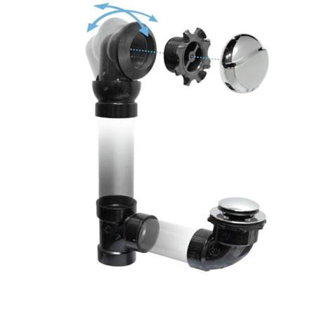 Bathtub Waste & Overflow Kit, 1-1/2