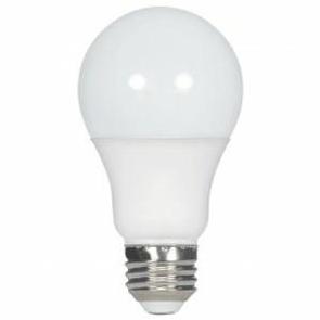 Light Bulb, LED Standard A19, 9 watt, Daylight, Non-Dimmable, 2/pkg, Electrimart
