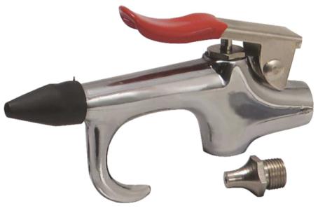 Blow Gun, w/Rubber Tip, 1/4