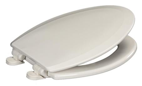 Toilet Seat, Elongated Bowl, WHITE, Centoco