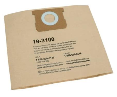 Vacuum Bag, 4 - 8 Gallon, Standard for Dry Collection, 3/pkg, Stealth