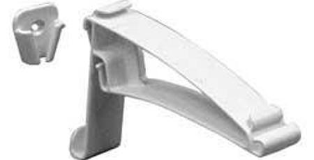 Eavestrough, Vinyl, White, HIDDEN GUTTER HOOK, Snap-Seal, M0521
