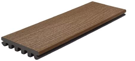 Trex, Composite, Enhance Basic, SADDLE, Grooved Deckboard, 0.94