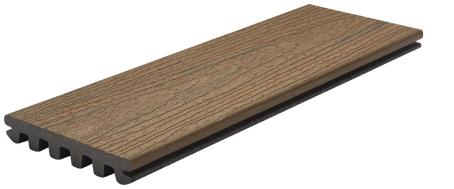 Trex, Composite, Enhance Natural, TOASTED SAND, Grooved Deckboard, 0.94