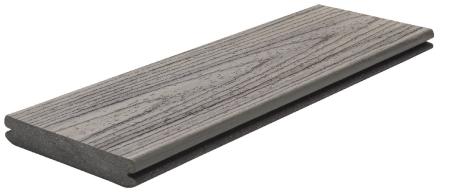 Trex, Composite, Transcend Lineage, ISLAND MIST, Grooved Deckboard, 0.94