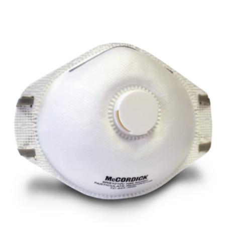 Filter Mask, Disposable, N95 Particulate Respirator w/Valve, 5/pkg