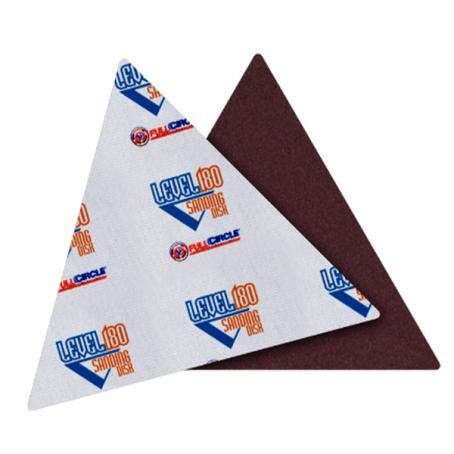 Sandpaper Triangles, #150 Grit, 5 Discs/pk, Trigon 180,  Full Circle