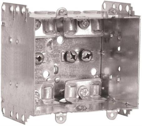 Device Box, Double, Non-Gangable, 2-1/2