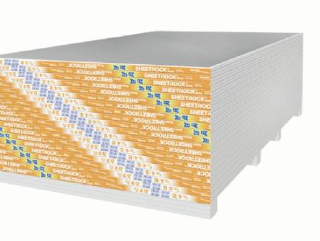 Drywall, 4 ft x 12 ft x 1/4