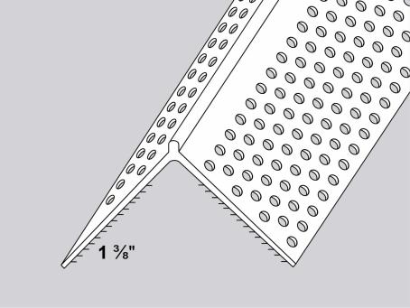 Corner Bead, Mud Set Rigid Low Profile, Trim Tex, 9 ft