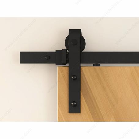 Visible Rail System, Barn-Type Rolling Door, 