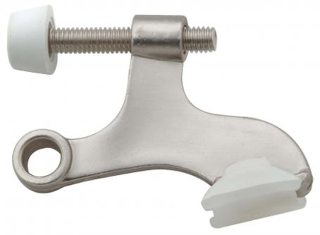 Hinge Pin Door Stop, SATIN NICKEL, Taymor
