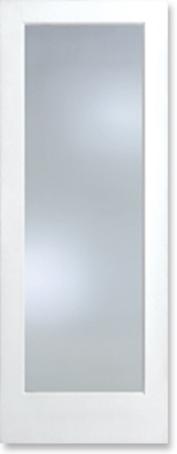 French Door, 1-Lite, Tempered Clear Glass, 30