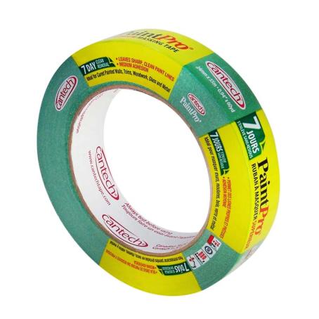 Masking Tape, Paint Pro Green, 10-Day, 24mm x 55m