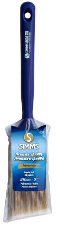 Paint Brush, Premier Quality, Poly/Nylon Angular, 50mm
