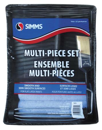 Roller Set, Multi-Piece, 240mm x 10mm, 5pc