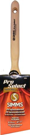 Paint Brush, Pro Select, Poly/Nylon, Angular Sash, 64mm