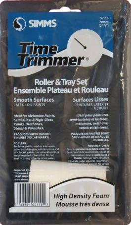 Mini-Roller Set, Super Fine Foam, 3 Piece