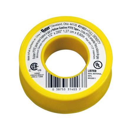 Teflon Pipe Seal Tape, 1/2
