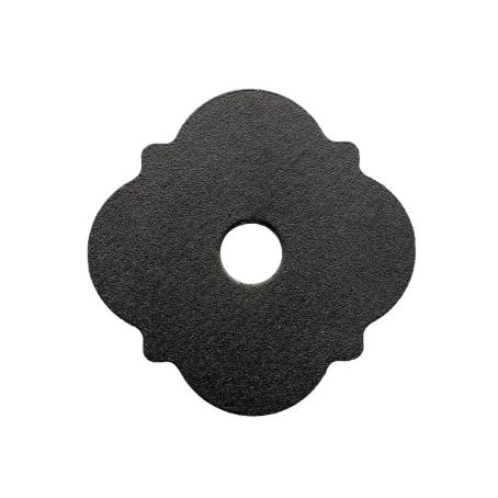 Decorative Washer, Outdoor Accents, BLACK