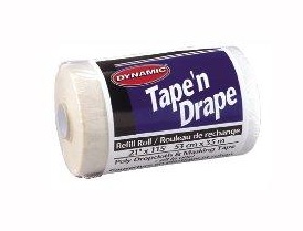 Masking Tape with Poly, Tape Nft Drape, 53cm x 35m