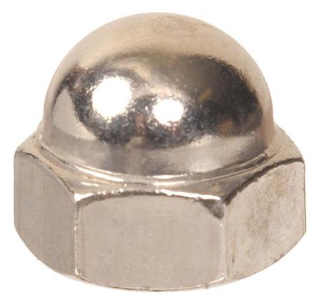 Acorn Nut, Metric, 10 mm