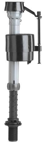 Fill Valve, f/Toilet, Adj Height 9